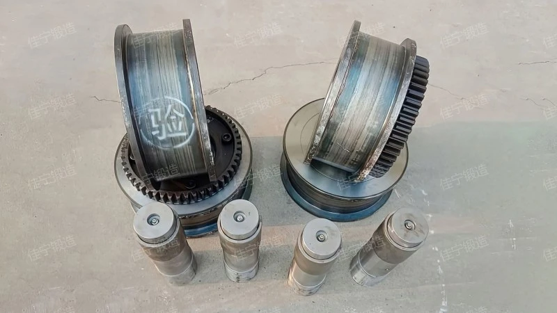 Railway wheel forgings