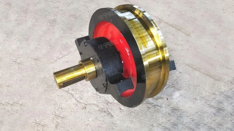 Port machinery wheel forgings