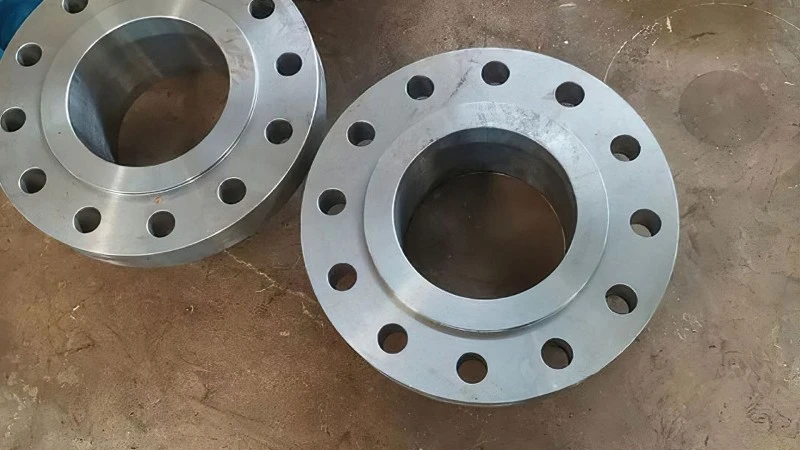 Stainless steel lined welded flange