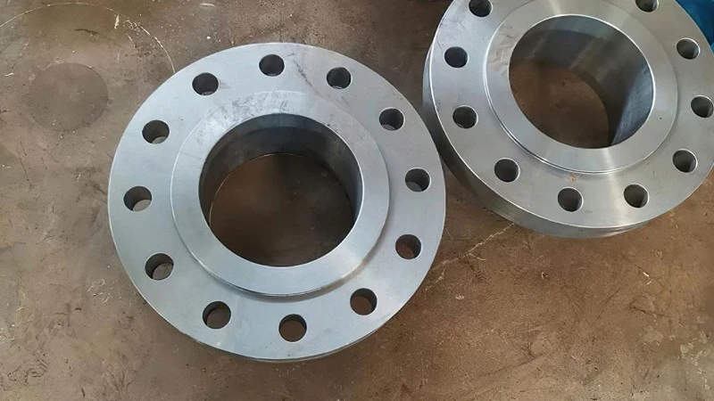 Welding concave flange plate