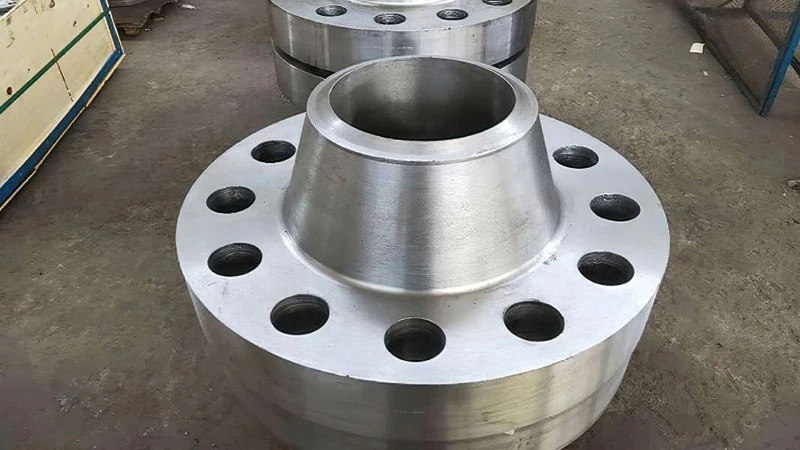 Stainless steel lined welded flange