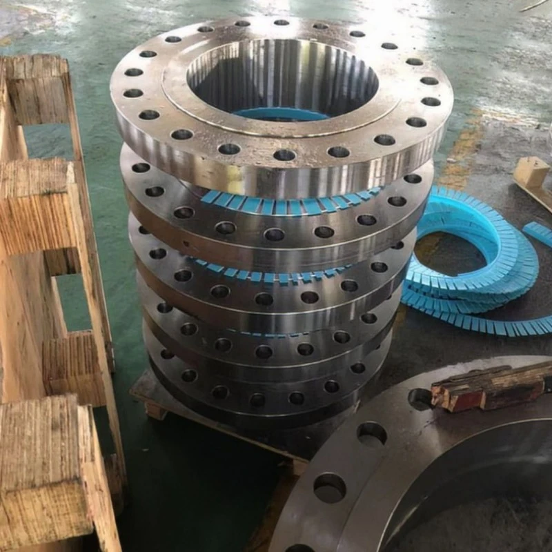 Introduction to Lining ring welded flange cover and flange structure principle