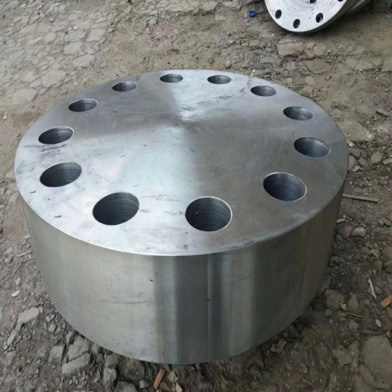 Split tube plate flange