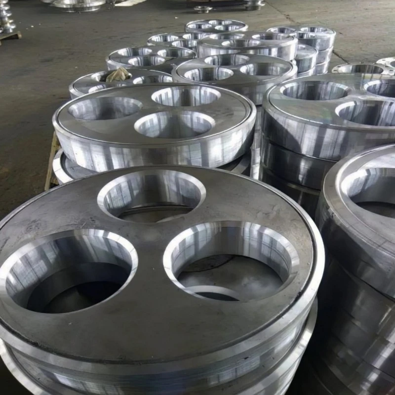 Integral tube plate flange