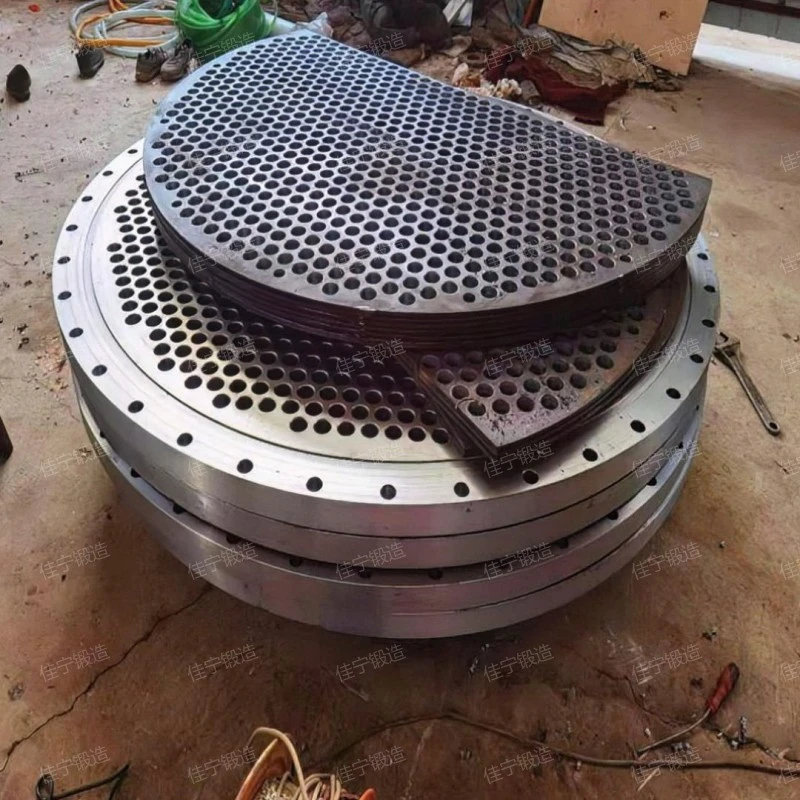 Mold steel blind flange