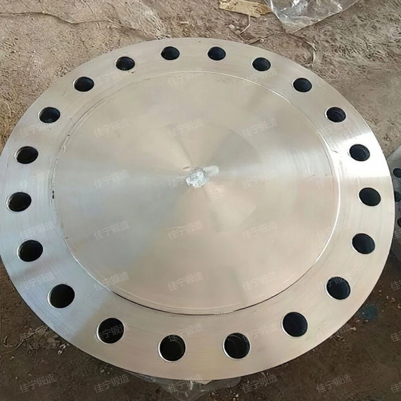 Convex blind flange