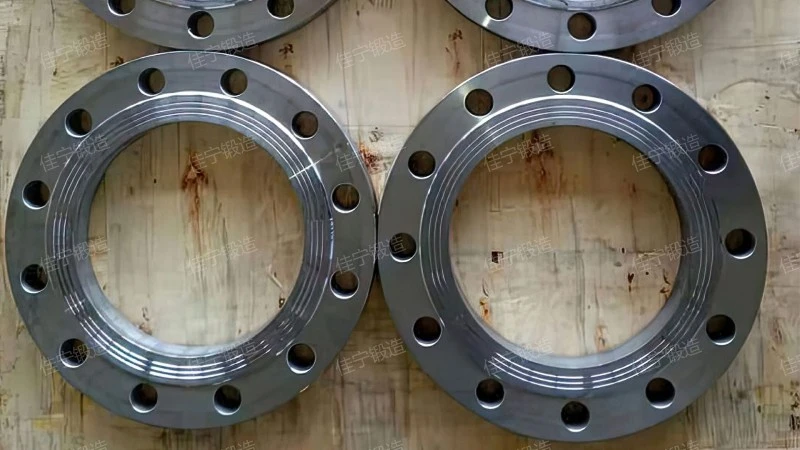 Concave convex flat welding flange ring