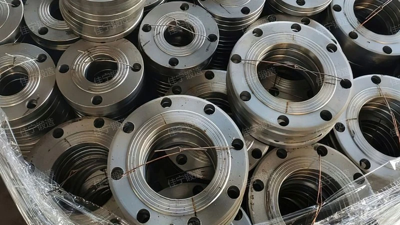 Rotary cover flat welding flange ring