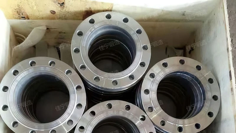 Concave convex flat welding flange ring