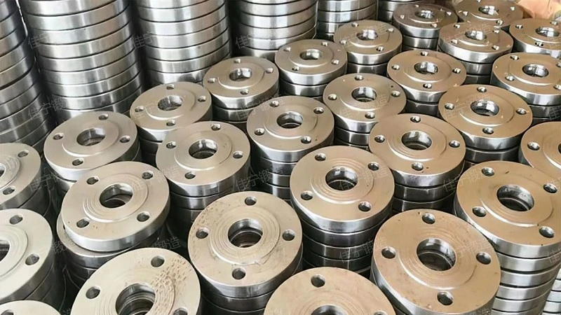 Integral flange plate