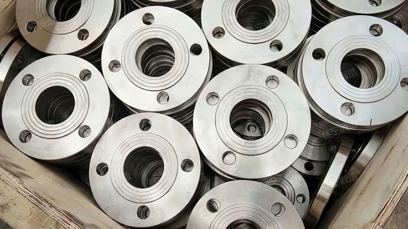 Flat plate flat welded pipe flange