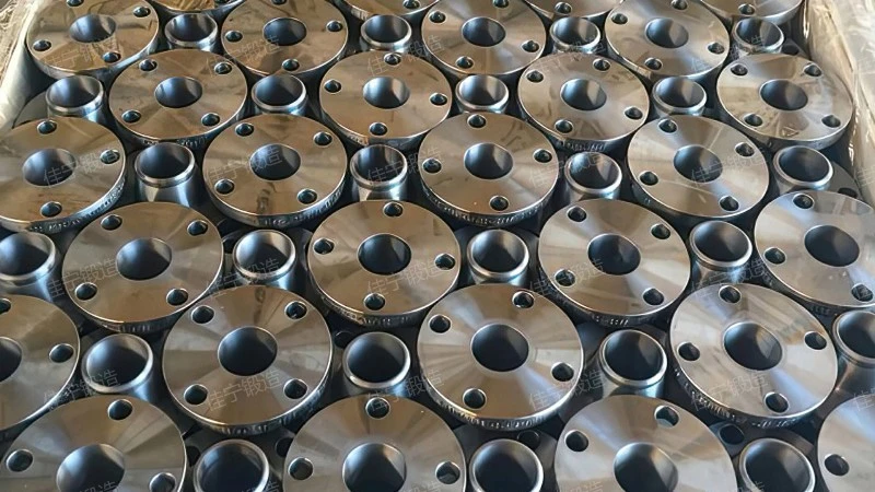 Integral flange ring