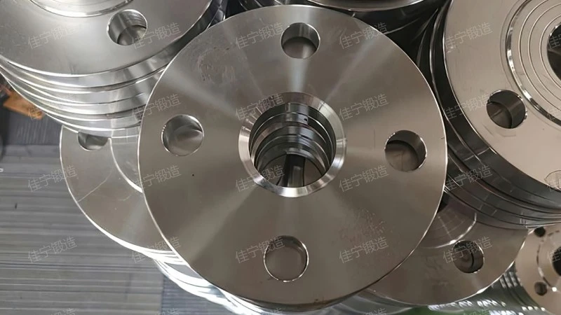 Plain carbon steel flange