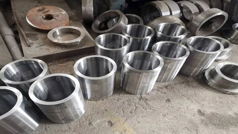 Blind hole sleeve forging parts