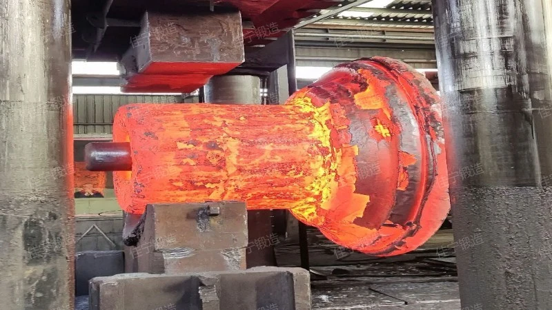 Forging parts for hydraulic cylinder base