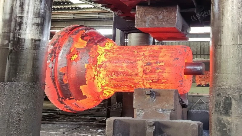 Forging parts for hydraulic cylinder base