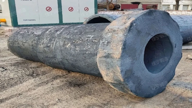 Forging parts for hydraulic cylinder base