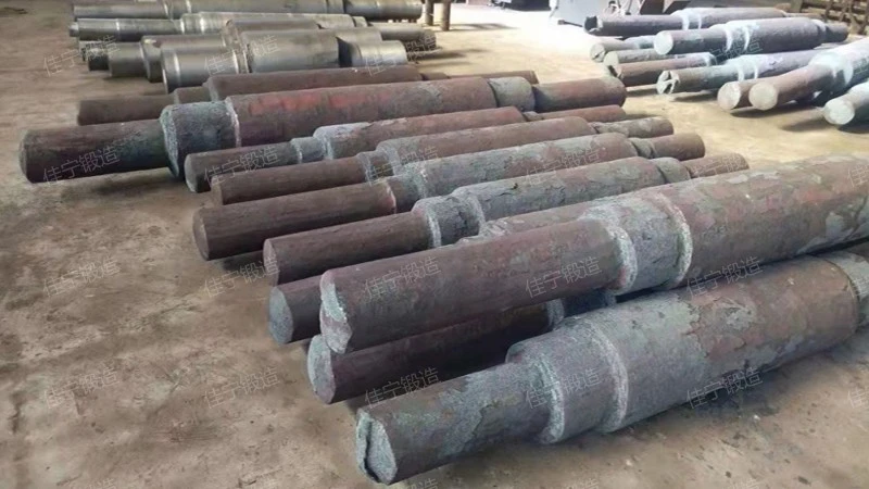 Forged parts for axle and shaft heads