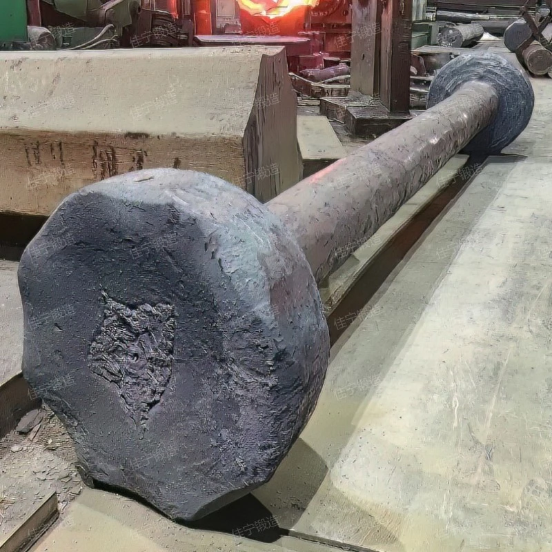 Introduction to 45 # steel shaft free forging, introduction to forging advantages and characteristics