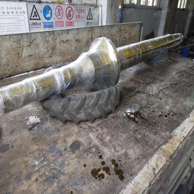Introduction to Forged parts of reducer shaft and forging structure principle